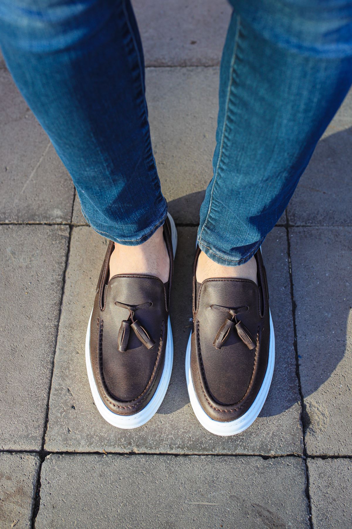 Chekich CH127 Günlük Erkek Ayakkabı Kahverengi - Görsel 3