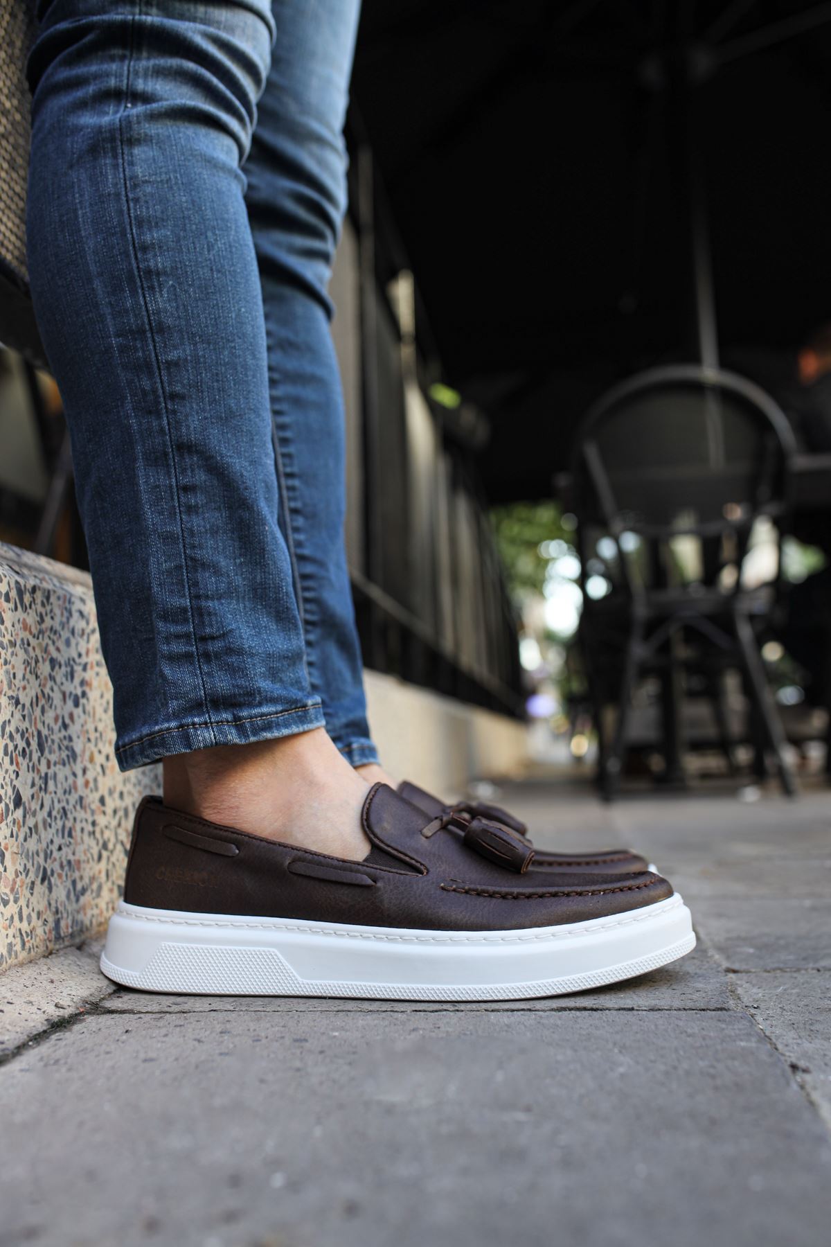 Chekich CH127 Günlük Erkek Ayakkabı Kahverengi - Görsel 4