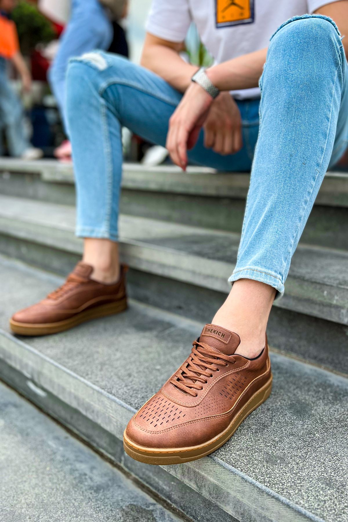 Chekich CH157 Günlük Erkek Ayakkabı Taba - Görsel 4