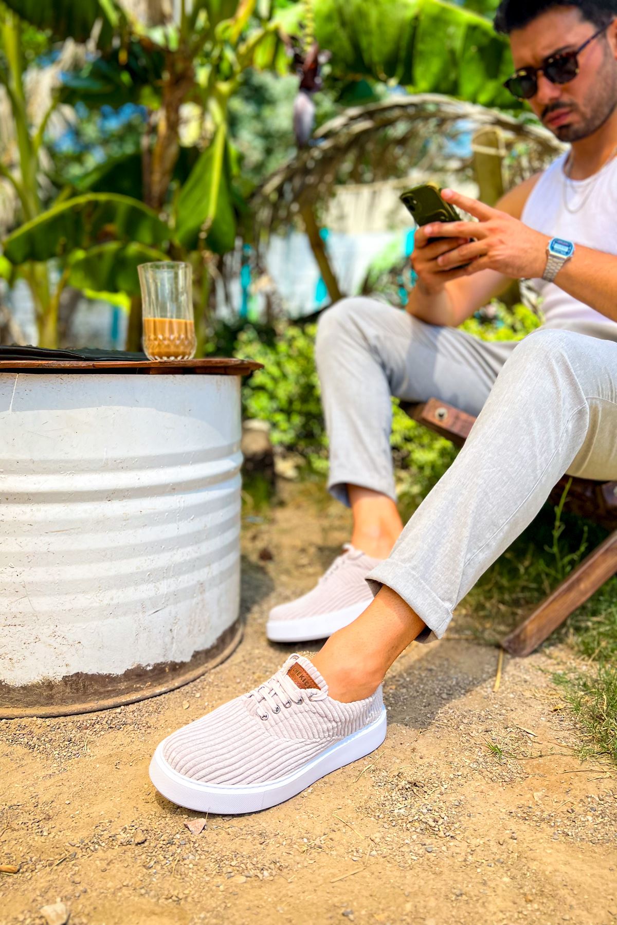 Chekich CH173 Günlük Erkek Ayakkabı Gri - Görsel 2