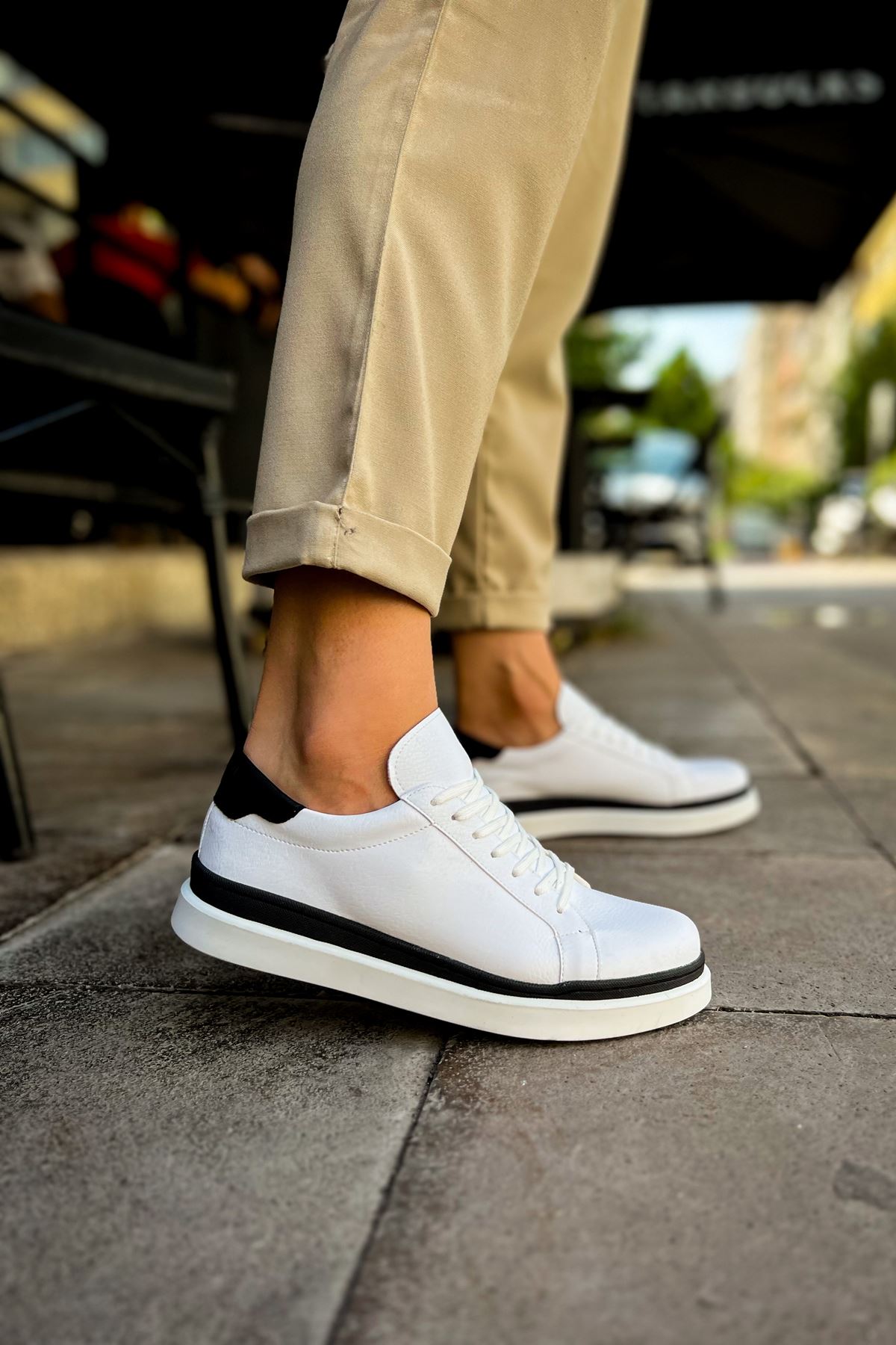 Chekich CH979 Günlük Erkek Ayakkabı BEYAZ - Görsel 4