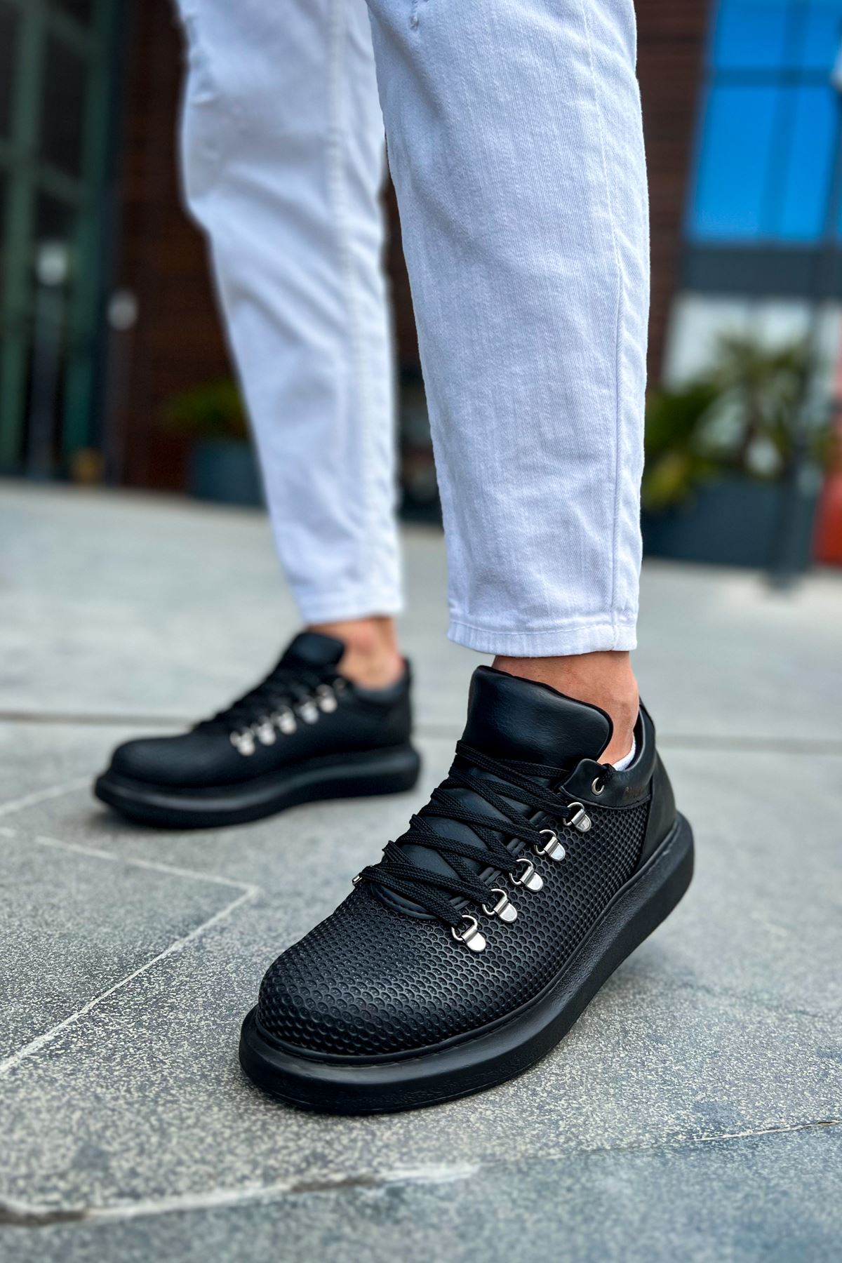 Chekich CH021 Günlük Erkek Ayakkabı Siyah - Görsel 3