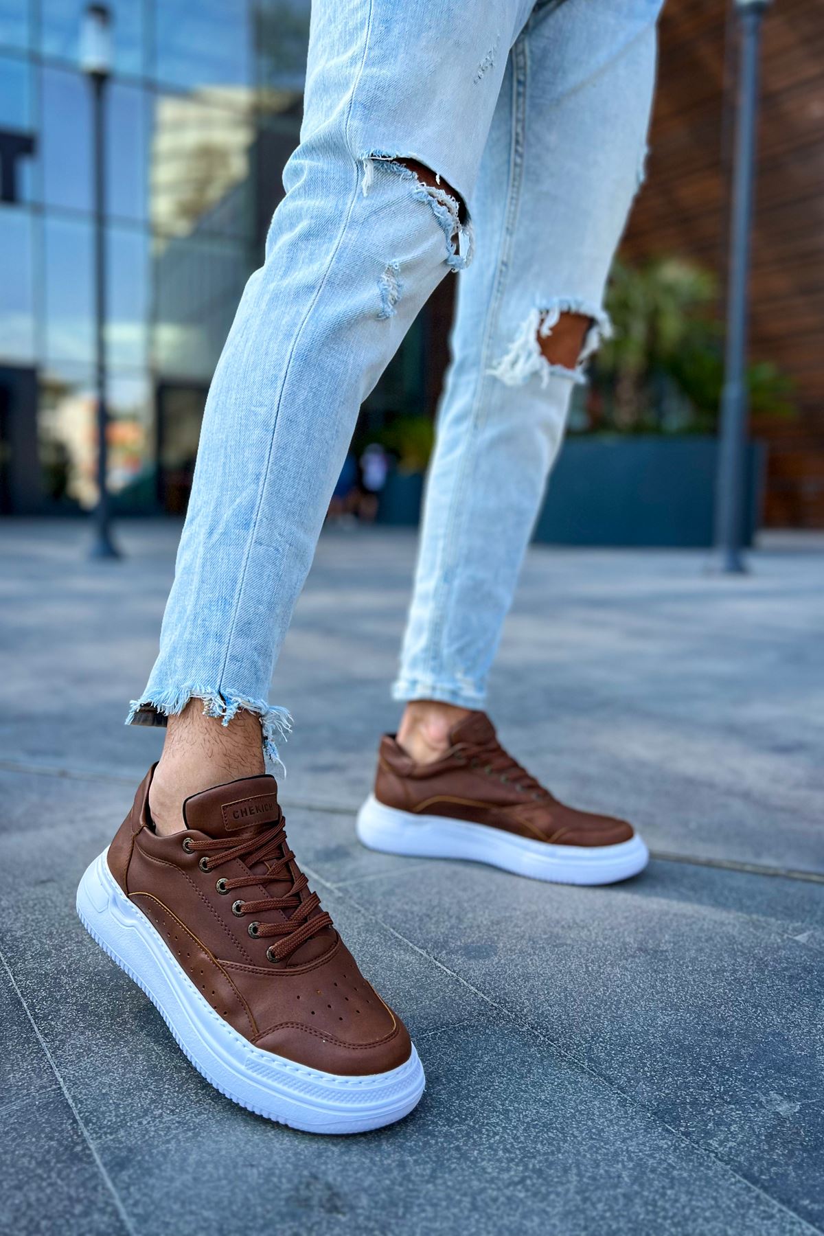 Chekich CH115 Günlük Erkek Ayakkabı Taba - Görsel 2