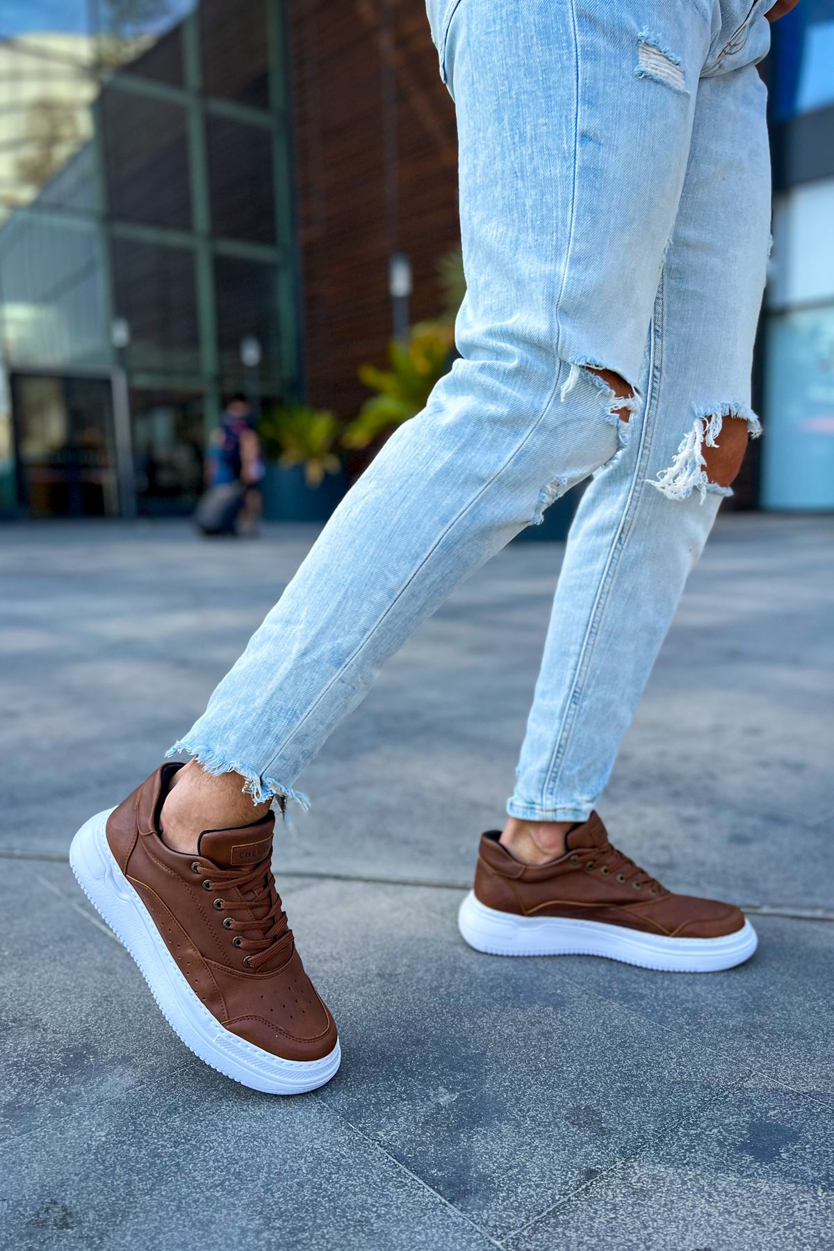 Chekich CH115 Günlük Erkek Ayakkabı Taba - Görsel 4