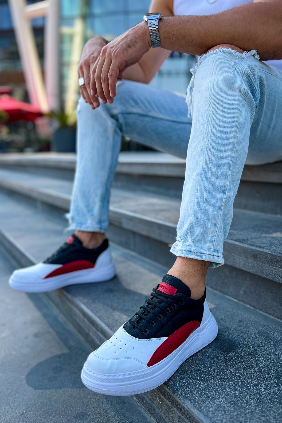 Chekich CH115 Günlük Erkek Ayakkabı BEYAZ - Görsel 2