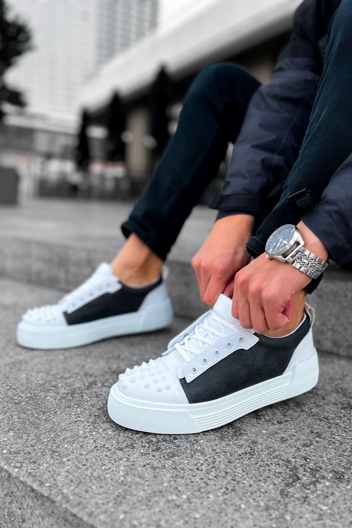 Chekich CH169 Günlük Erkek Ayakkabı ANTRASIT - Görsel 4