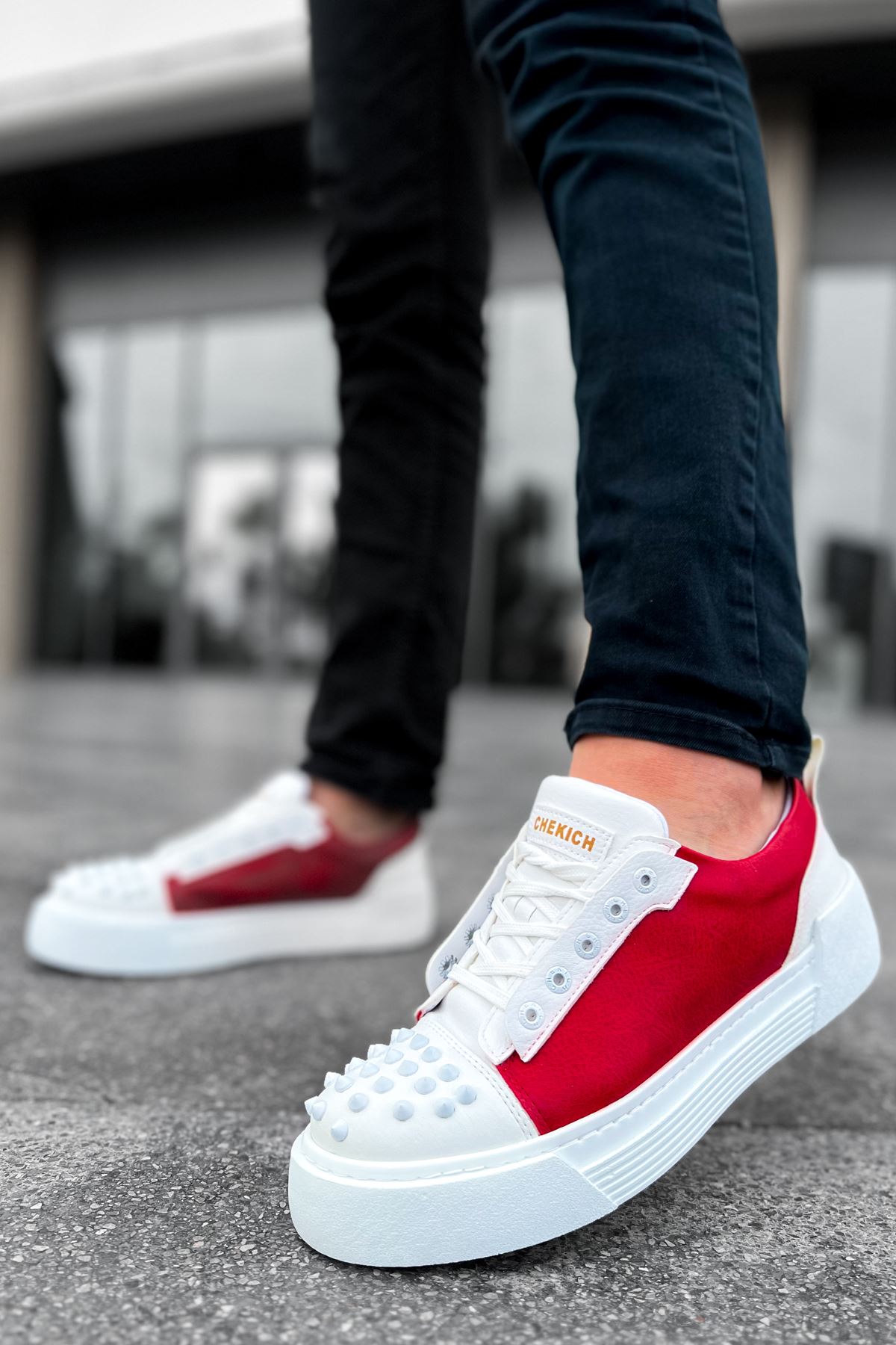 Chekich CH169 Günlük Erkek Ayakkabı Beyaz - Görsel 2