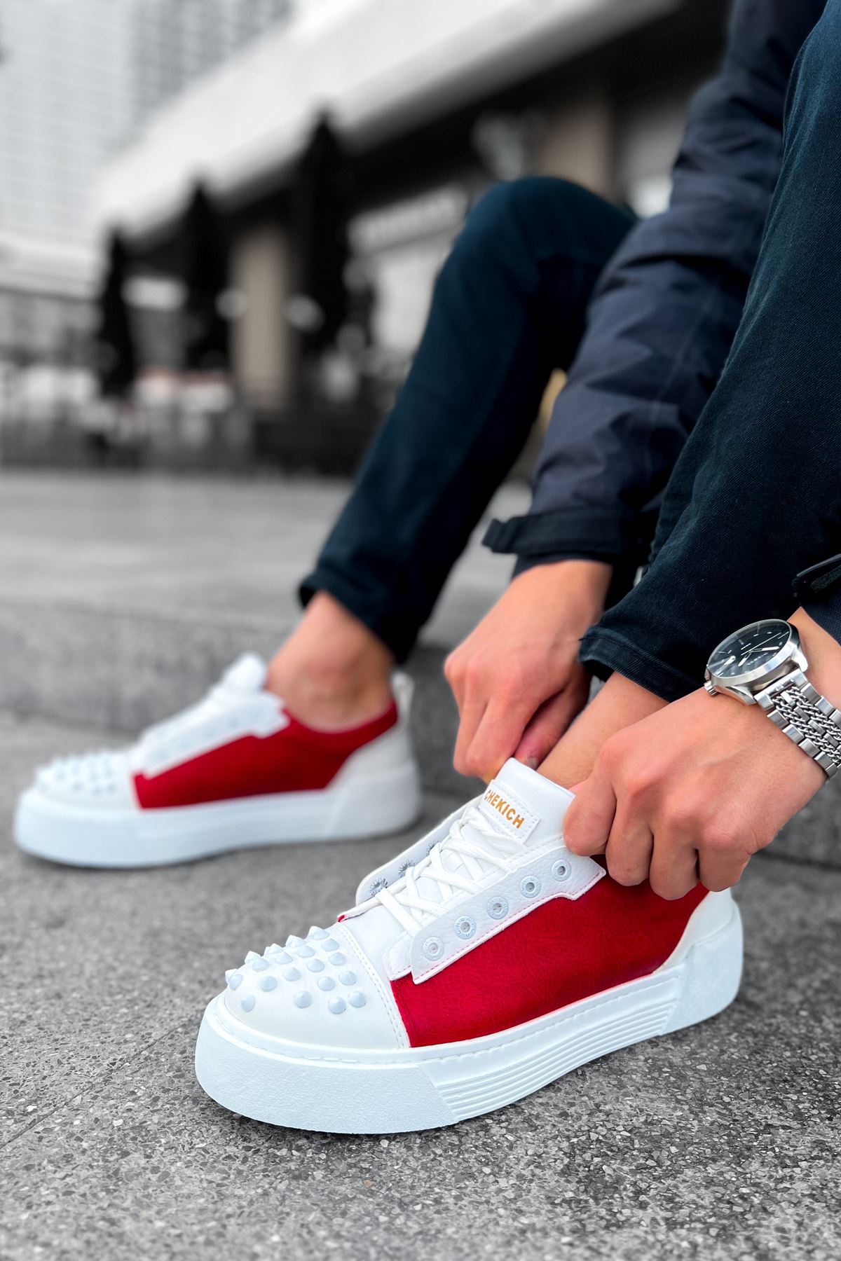 Chekich CH169 Günlük Erkek Ayakkabı Beyaz - Görsel 4