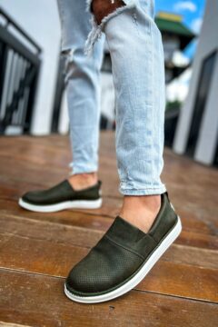 Chekich CH091 Günlük Erkek Ayakkabı Haki