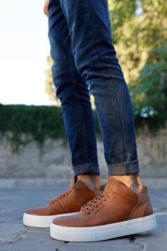 Chekich CH004 Günlük Erkek Ayakkabı TABA