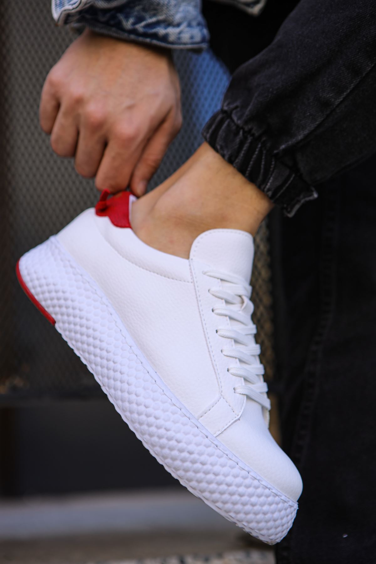 Chekich CH107 Günlük Erkek Ayakkabı BEYAZ