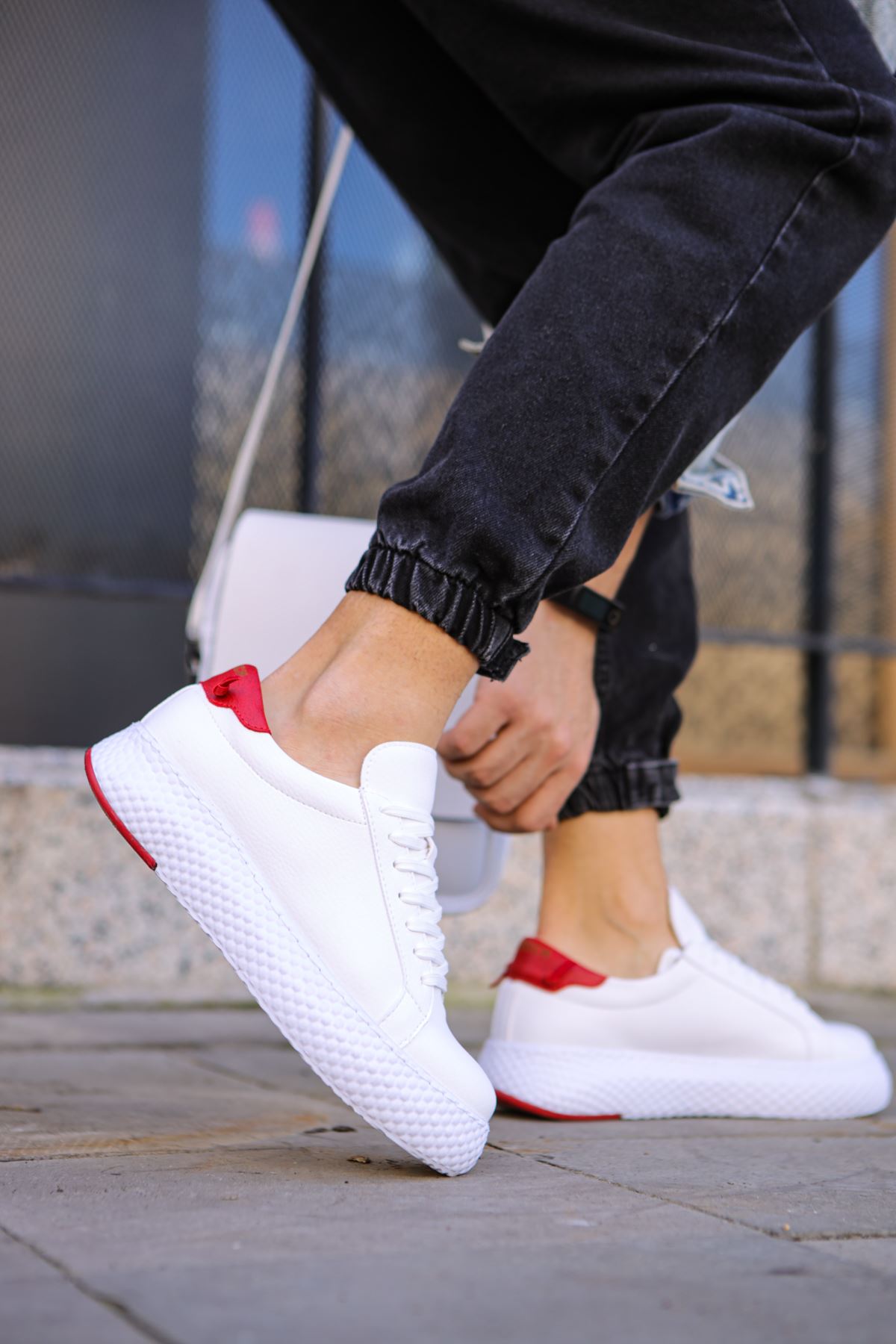 Chekich CH107 Günlük Erkek Ayakkabı BEYAZ