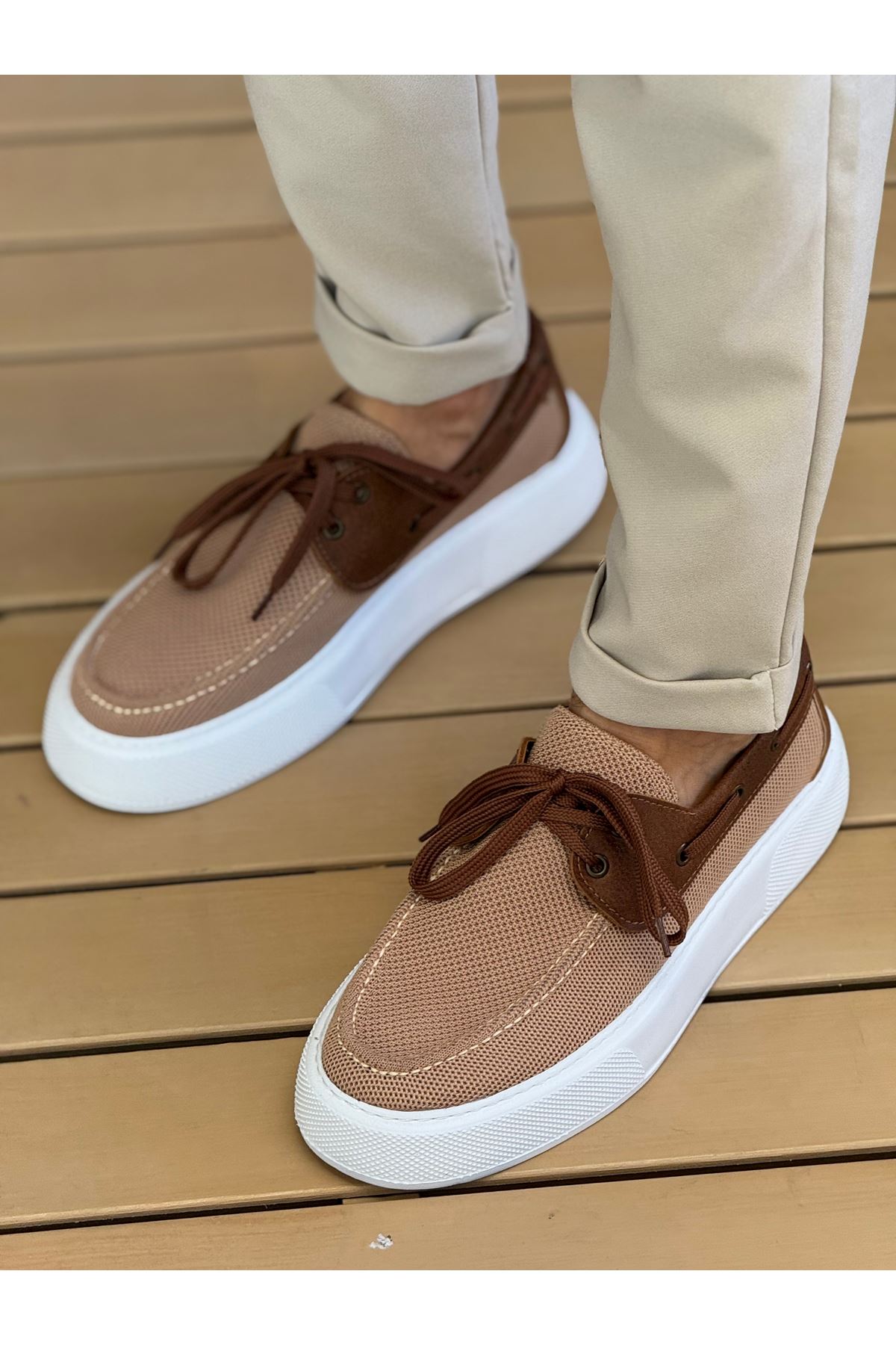 Chekich CH260 Günlük Erkek Ayakkabı TABA