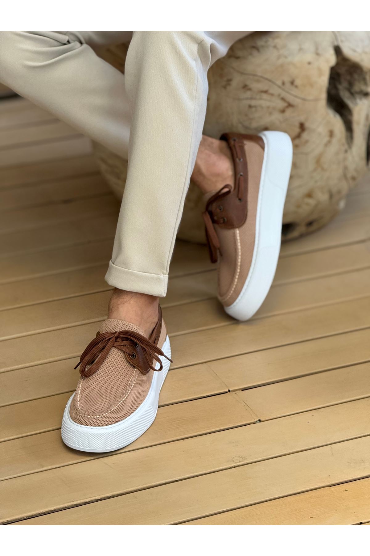 Chekich CH260 Günlük Erkek Ayakkabı TABA