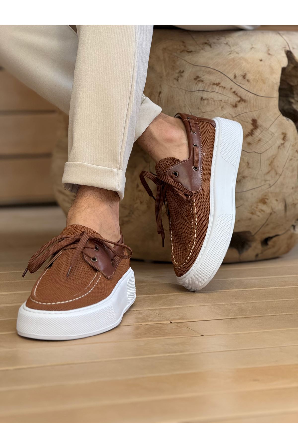 Chekich CH260 Günlük Erkek Ayakkabı KAHVE