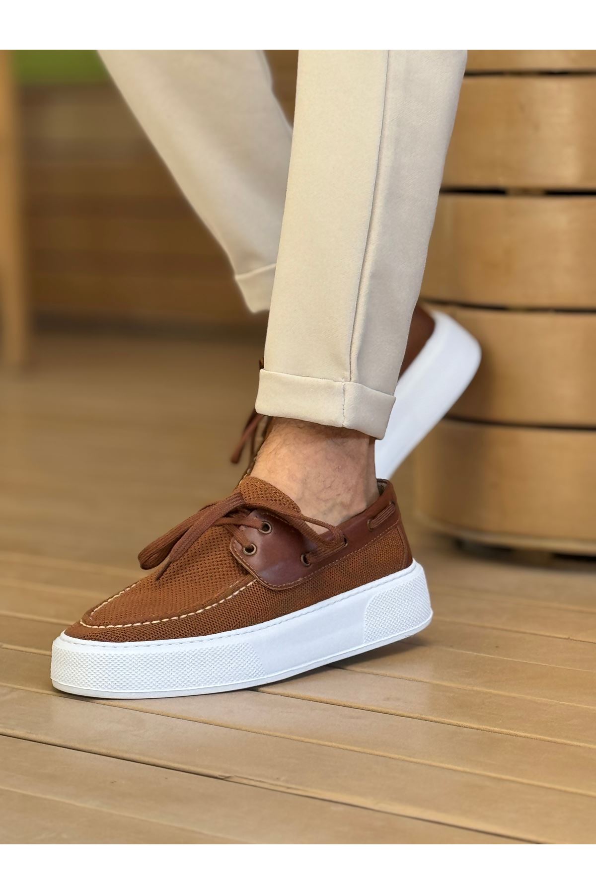 Chekich CH260 Günlük Erkek Ayakkabı KAHVE