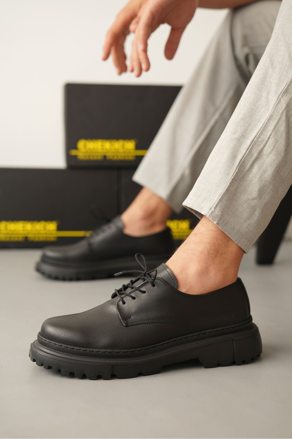 Chekich CH243 Günlük Erkek Ayakkabı SIYAH