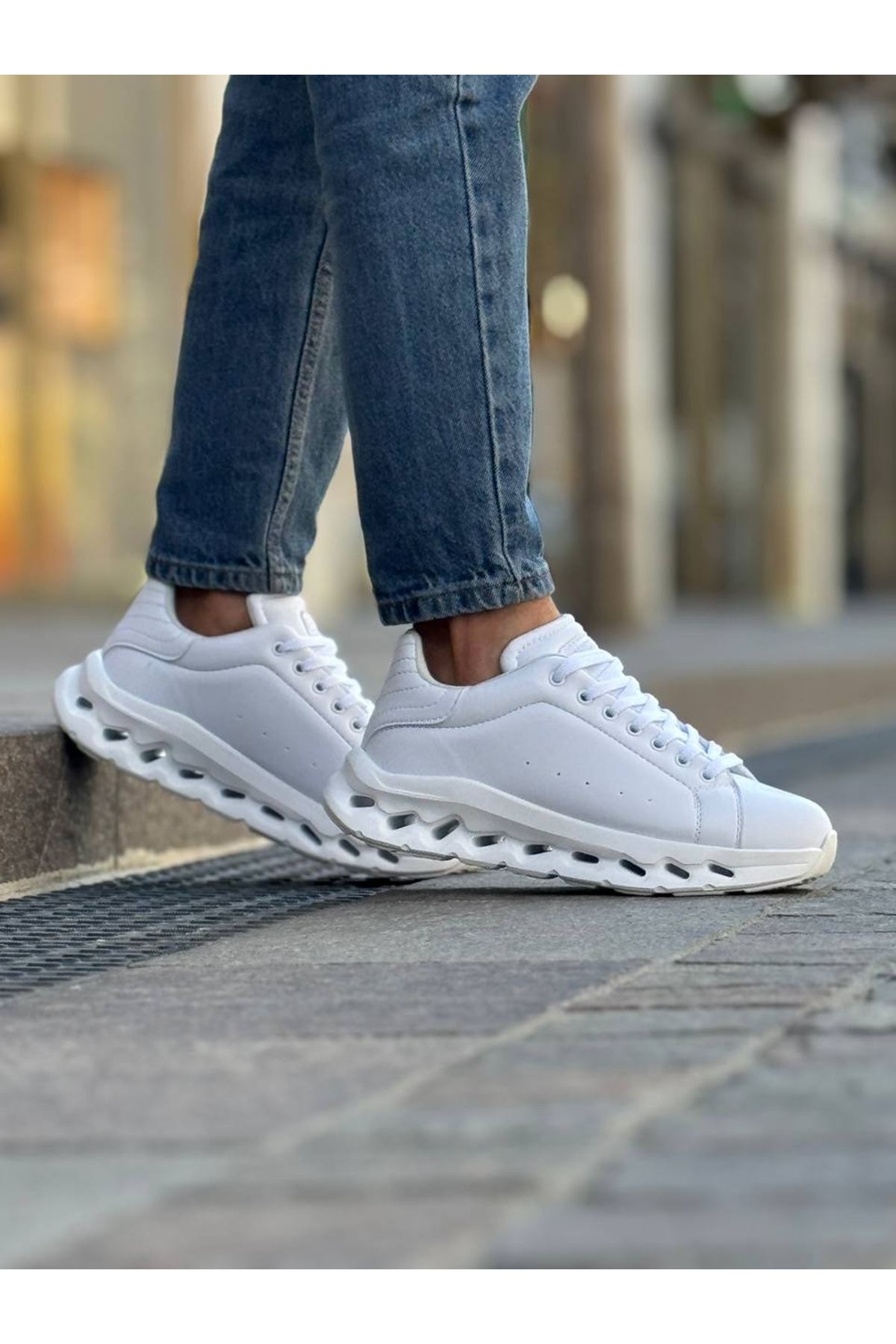 Chekich CH253 Günlük Erkek Ayakkabı BEYAZ