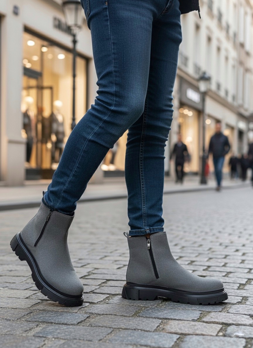 Boa BA0777 Erkek Bot Füme Süet