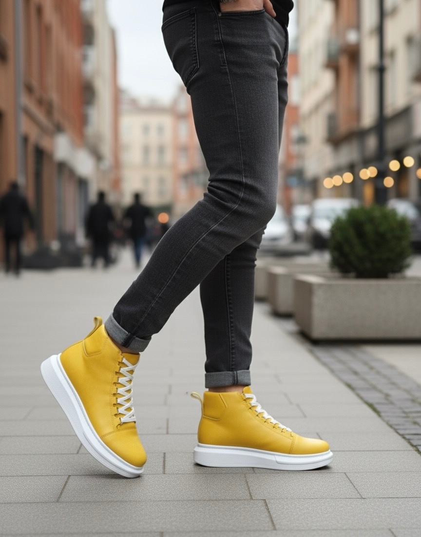 Boa BA0713 Erkek Bot Sarı