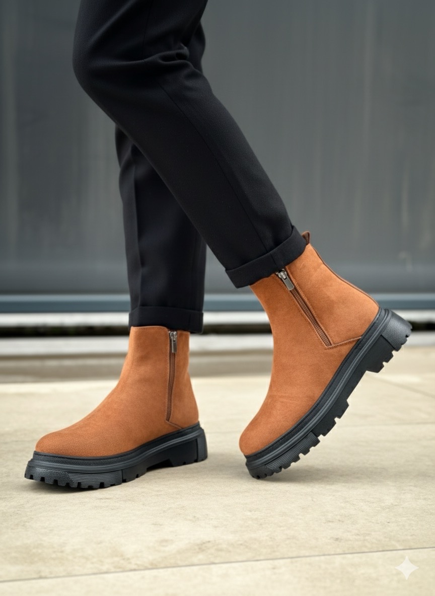 Boa BA0777 Erkek Bot TABA Süet