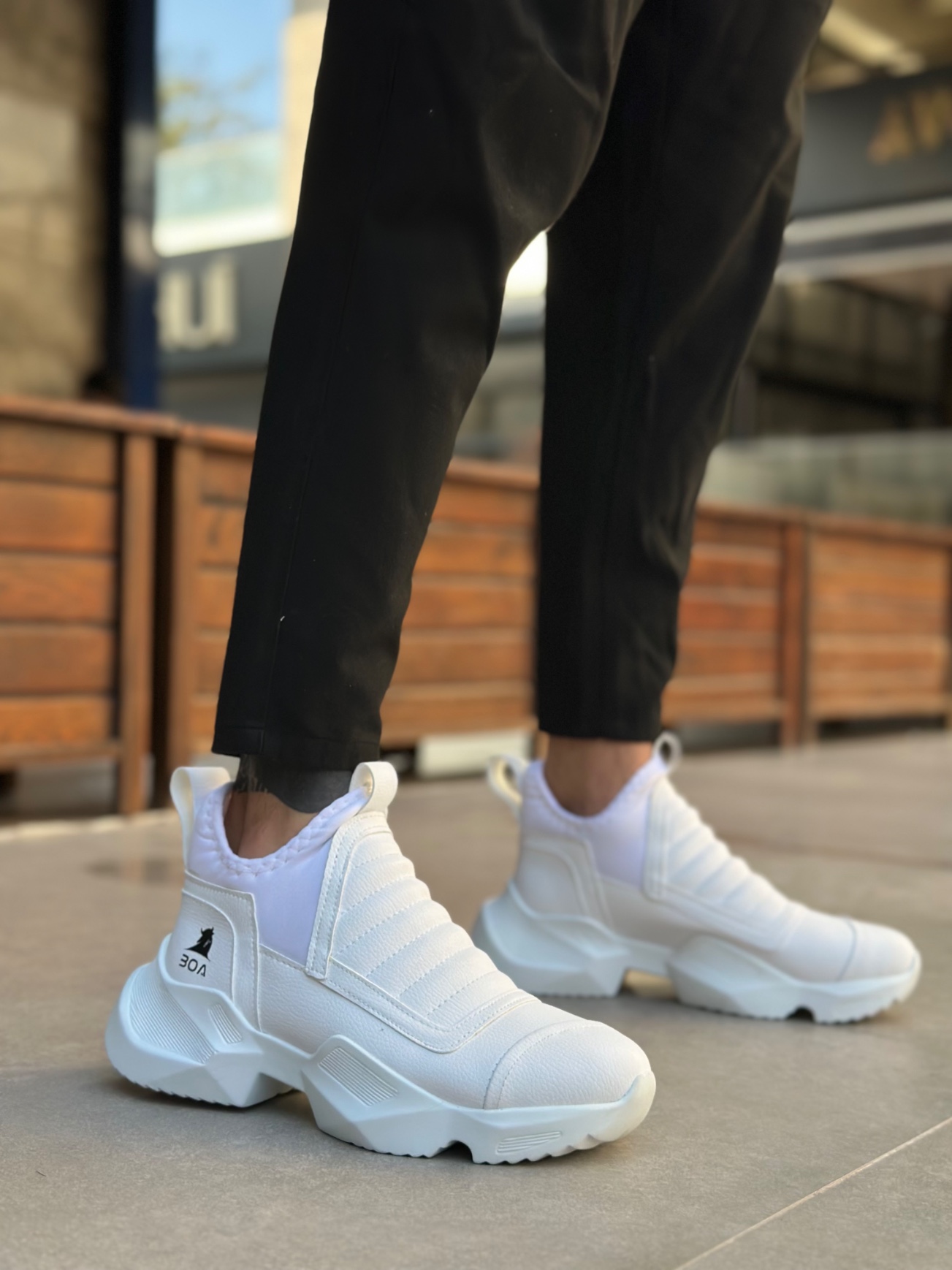 Boa BA0401 Erkek Bot Beyaz