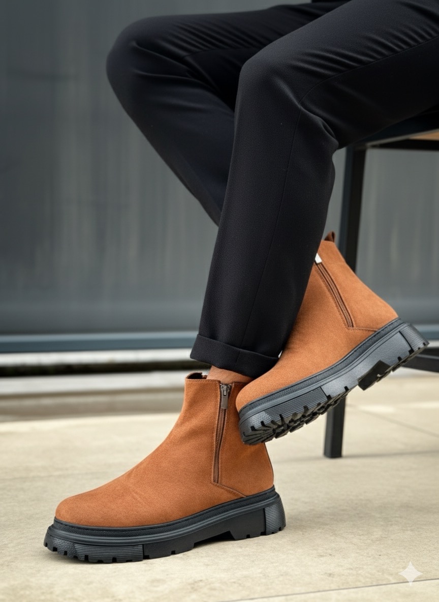 Boa BA0777 Erkek Bot TABA Süet