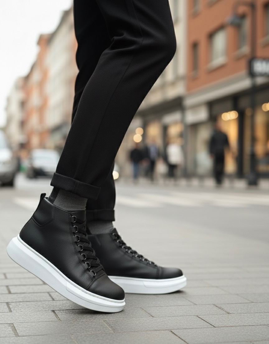 Boa BA0713 Erkek Bot SİYAH