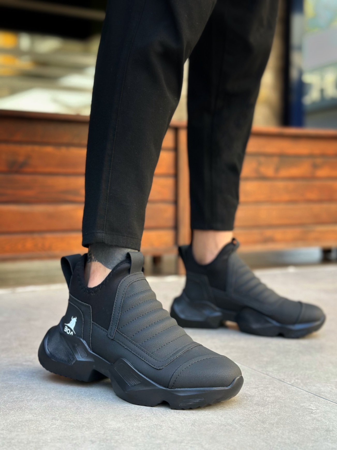 Boa BA0401 Erkek Bot Siyah