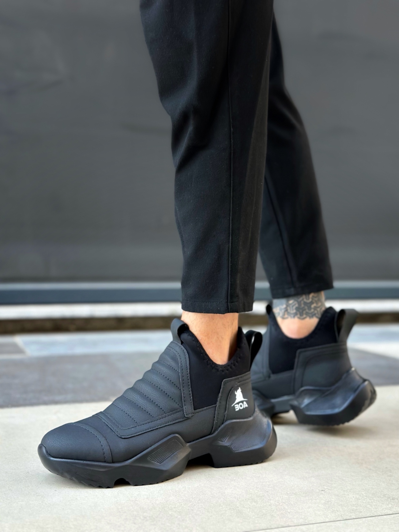 Boa BA0401 Erkek Bot Siyah