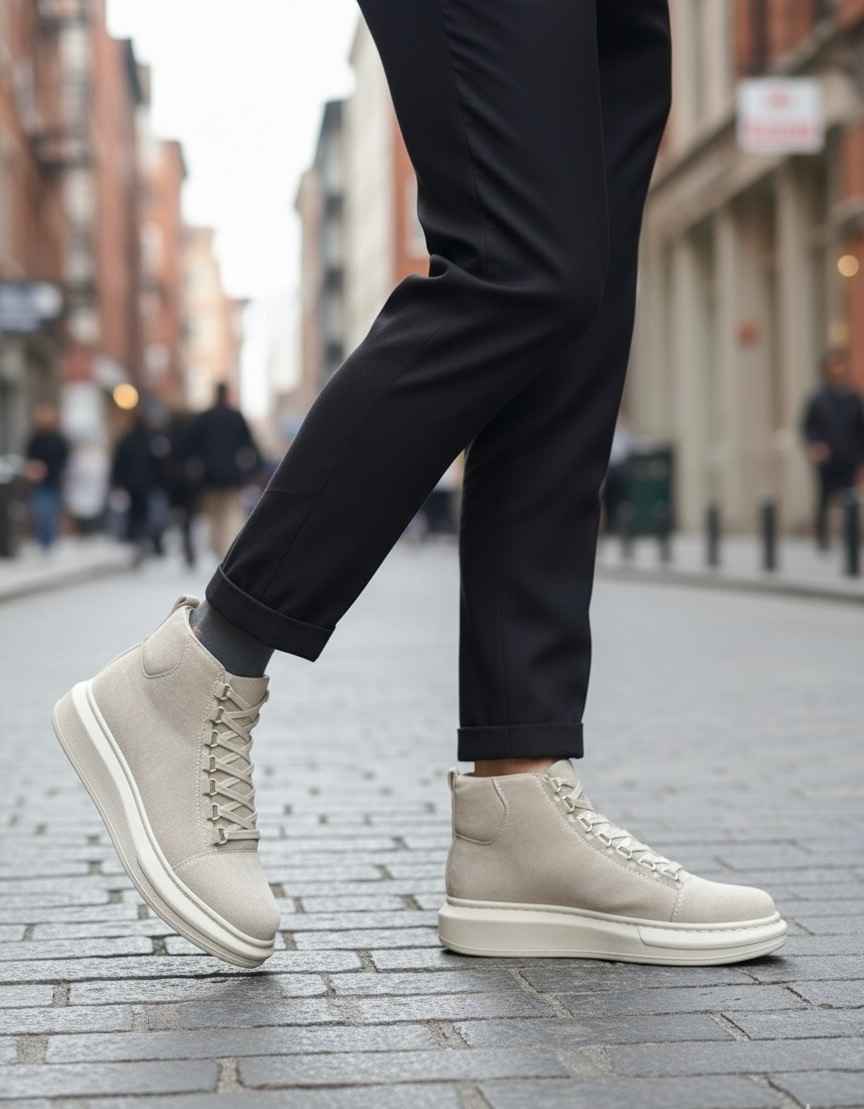 Boa BA0713 Erkek Bot Kum Beji Süet