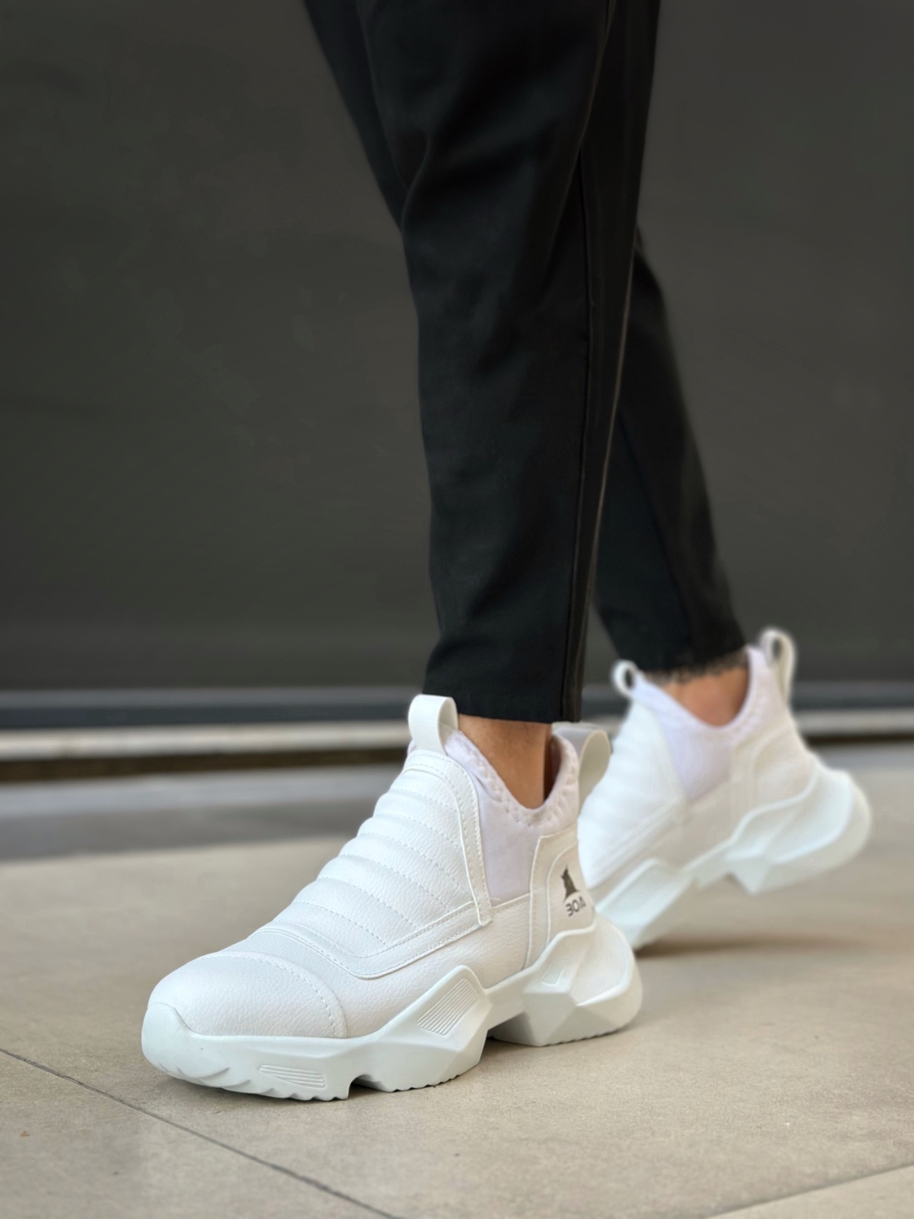 Boa BA0401 Erkek Bot Beyaz