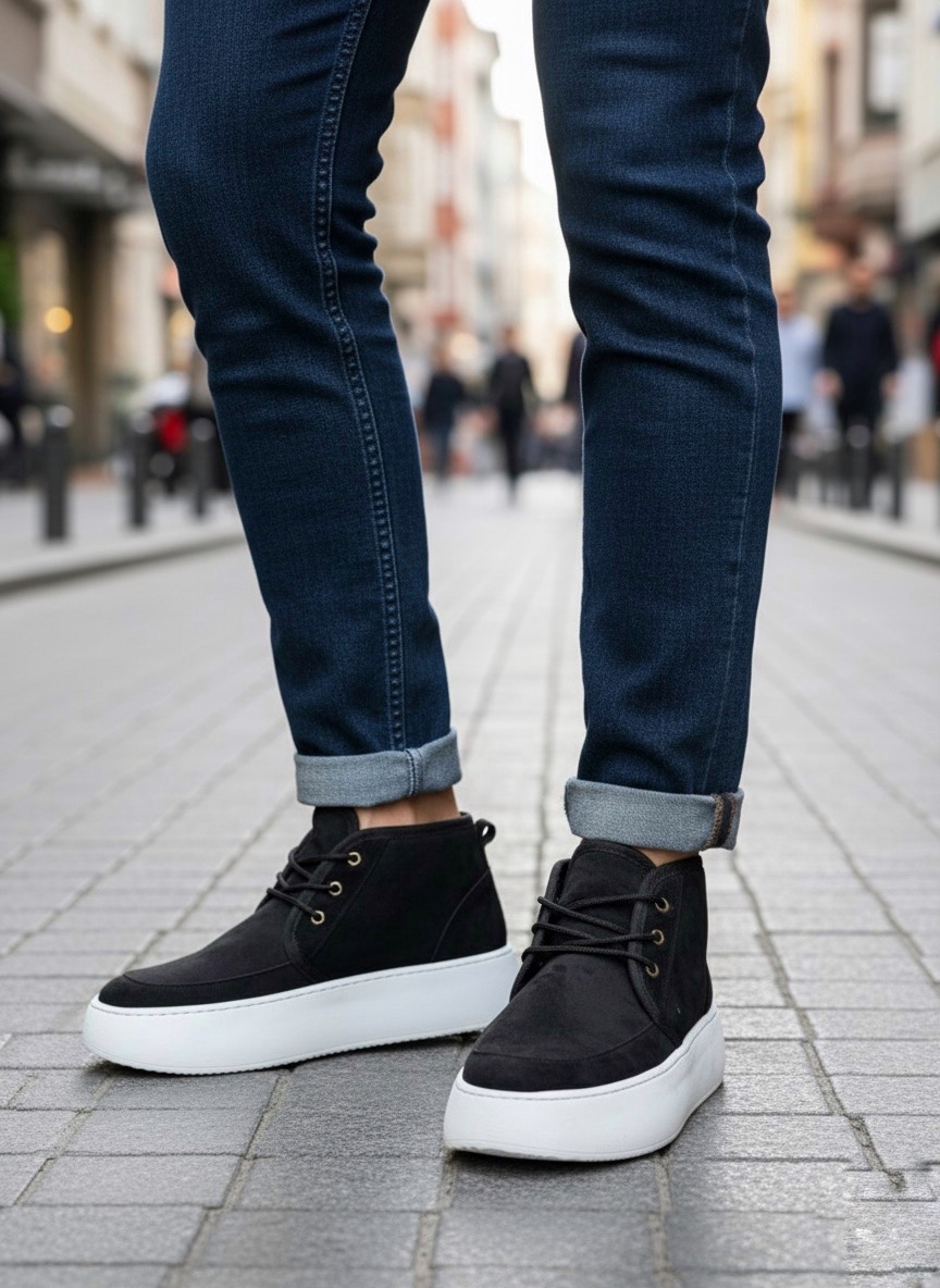 Boa BA0550 Erkek Bot Siyah