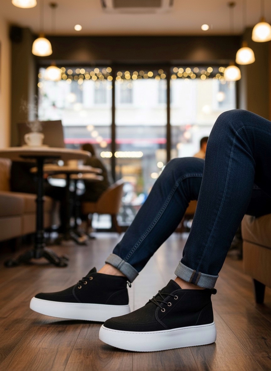 Boa BA0550 Erkek Bot Siyah