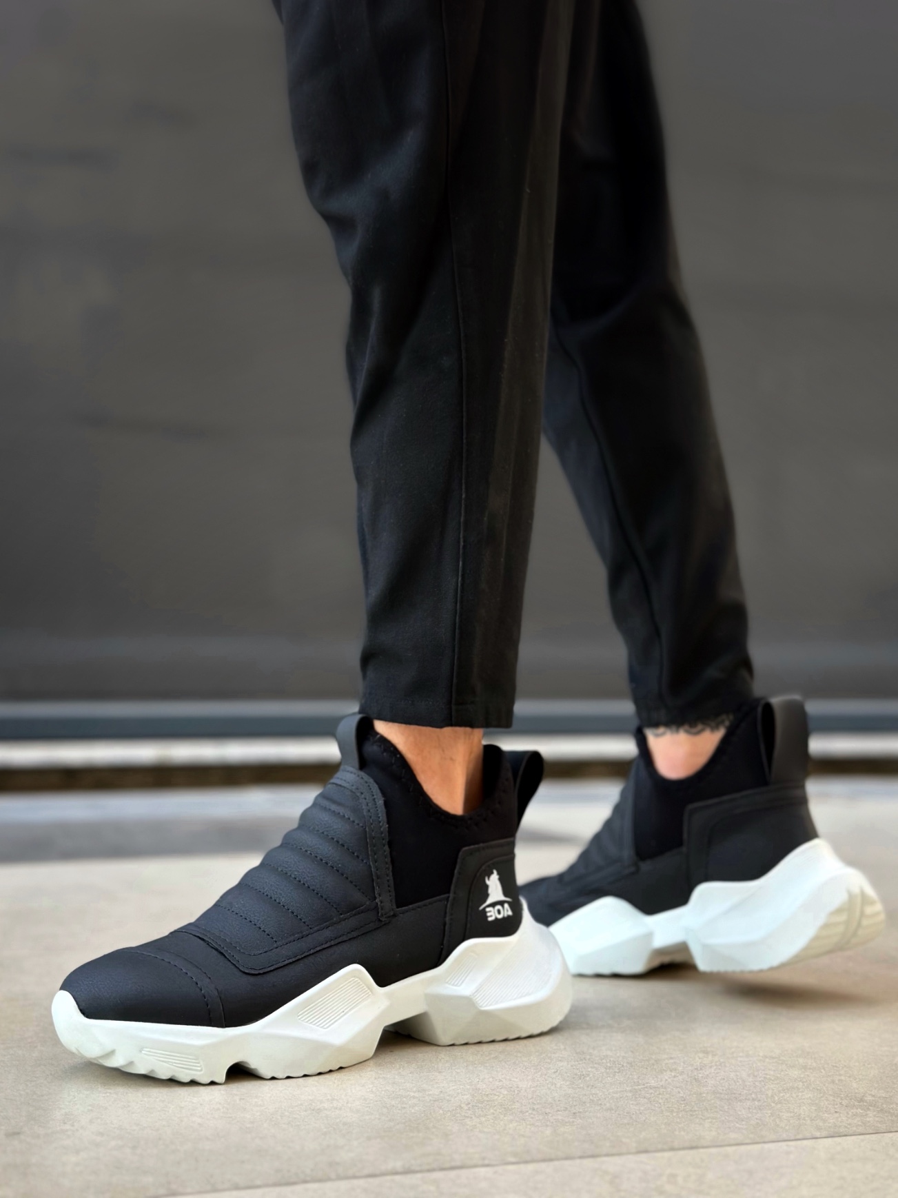 Boa BA0401 Erkek Bot SİYAH