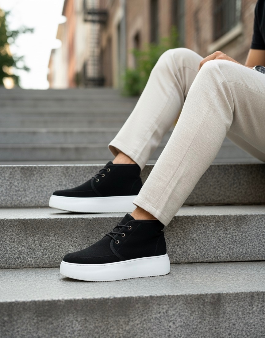 Boa BA0550 Erkek Bot Siyah