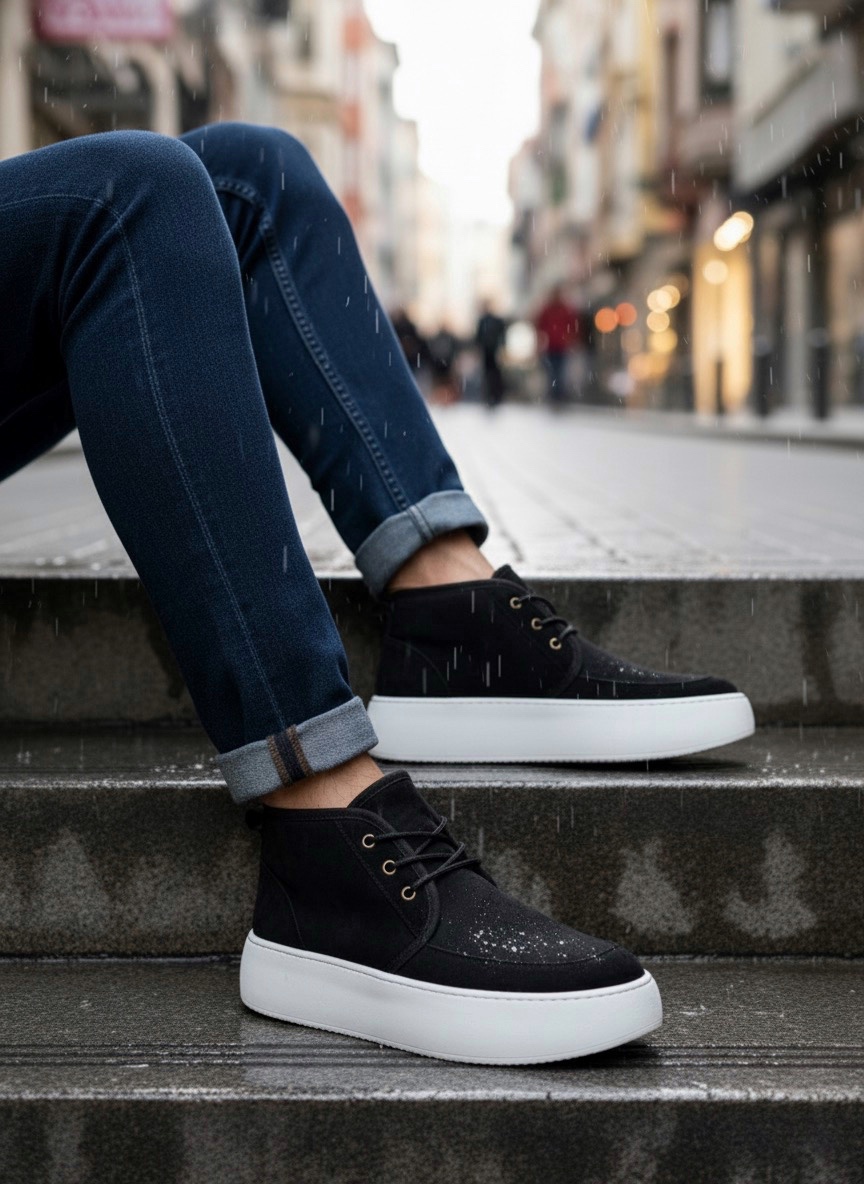 Boa BA0550 Erkek Bot Siyah