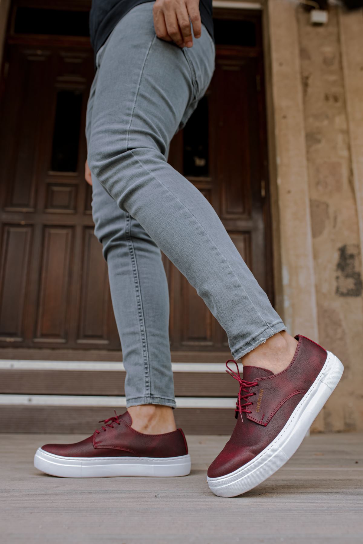 Chekich CH005 Günlük Erkek Ayakkabı BORDO