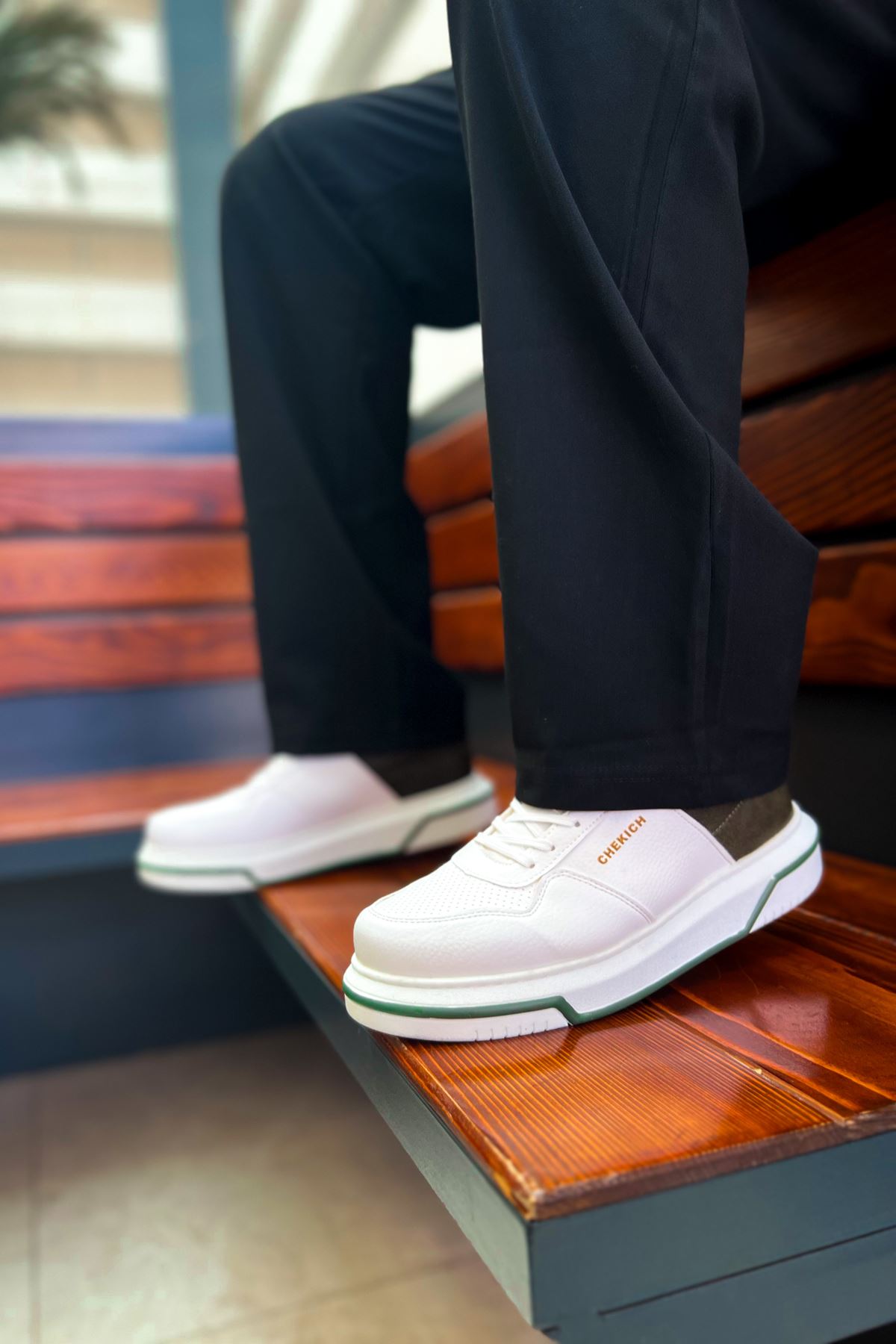 Chekich CH075 Günlük Erkek Ayakkabı BEYAZ