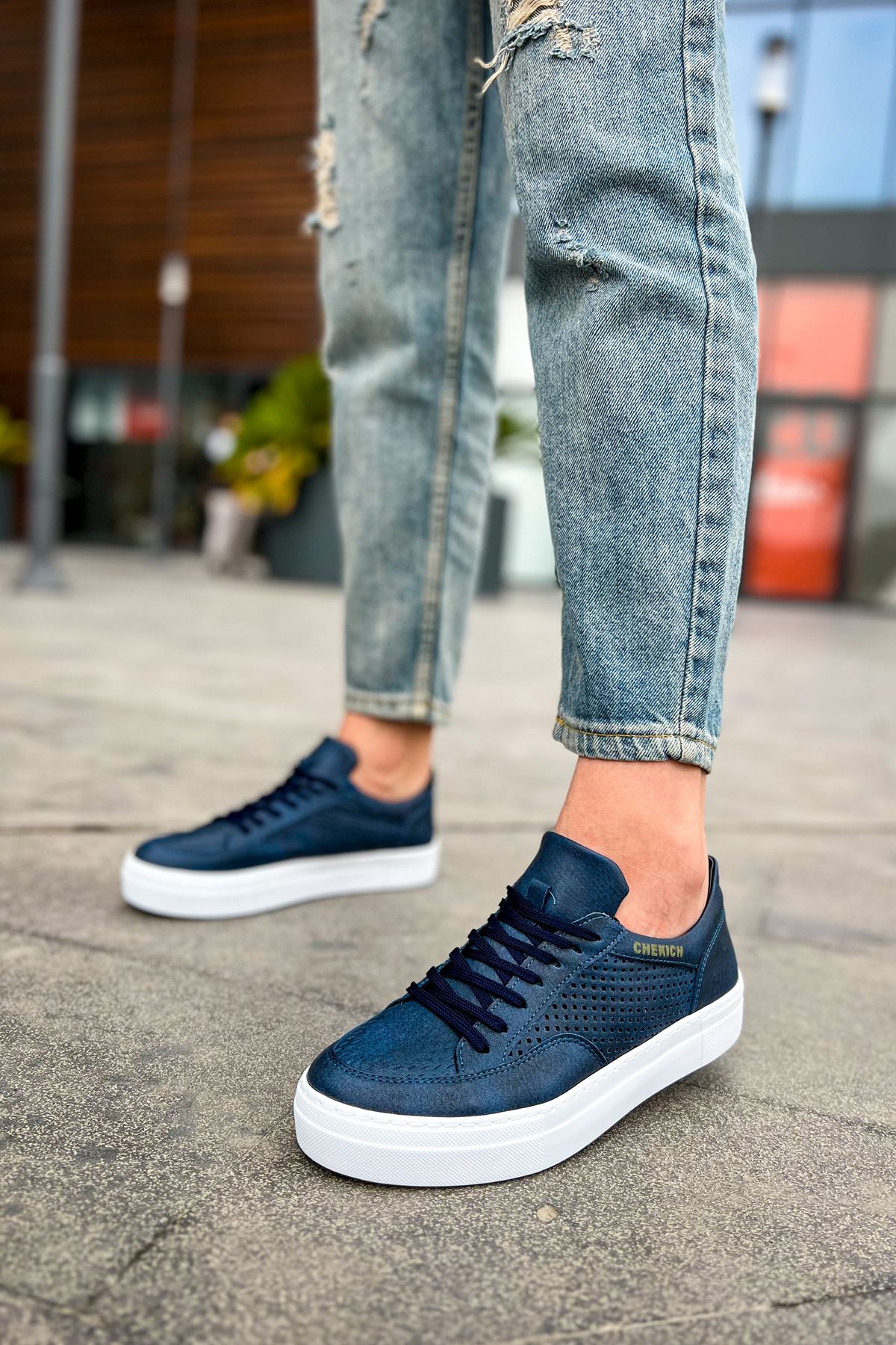 Chekich CH015 Günlük Erkek Ayakkabı LACIVERT