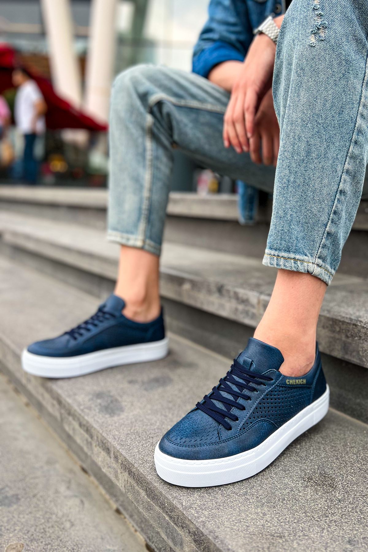 Chekich CH015 Günlük Erkek Ayakkabı LACIVERT