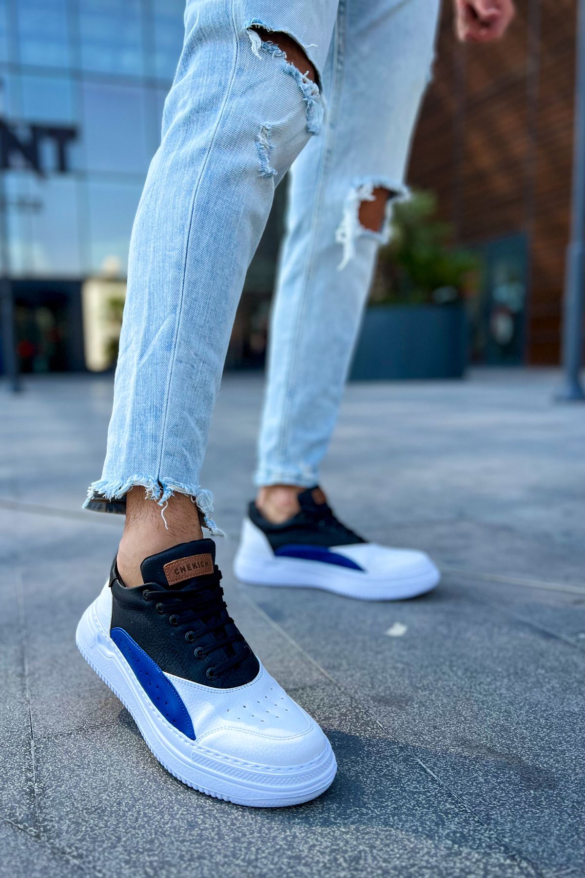 Chekich CH115 Günlük Erkek Ayakkabı BEYAZ