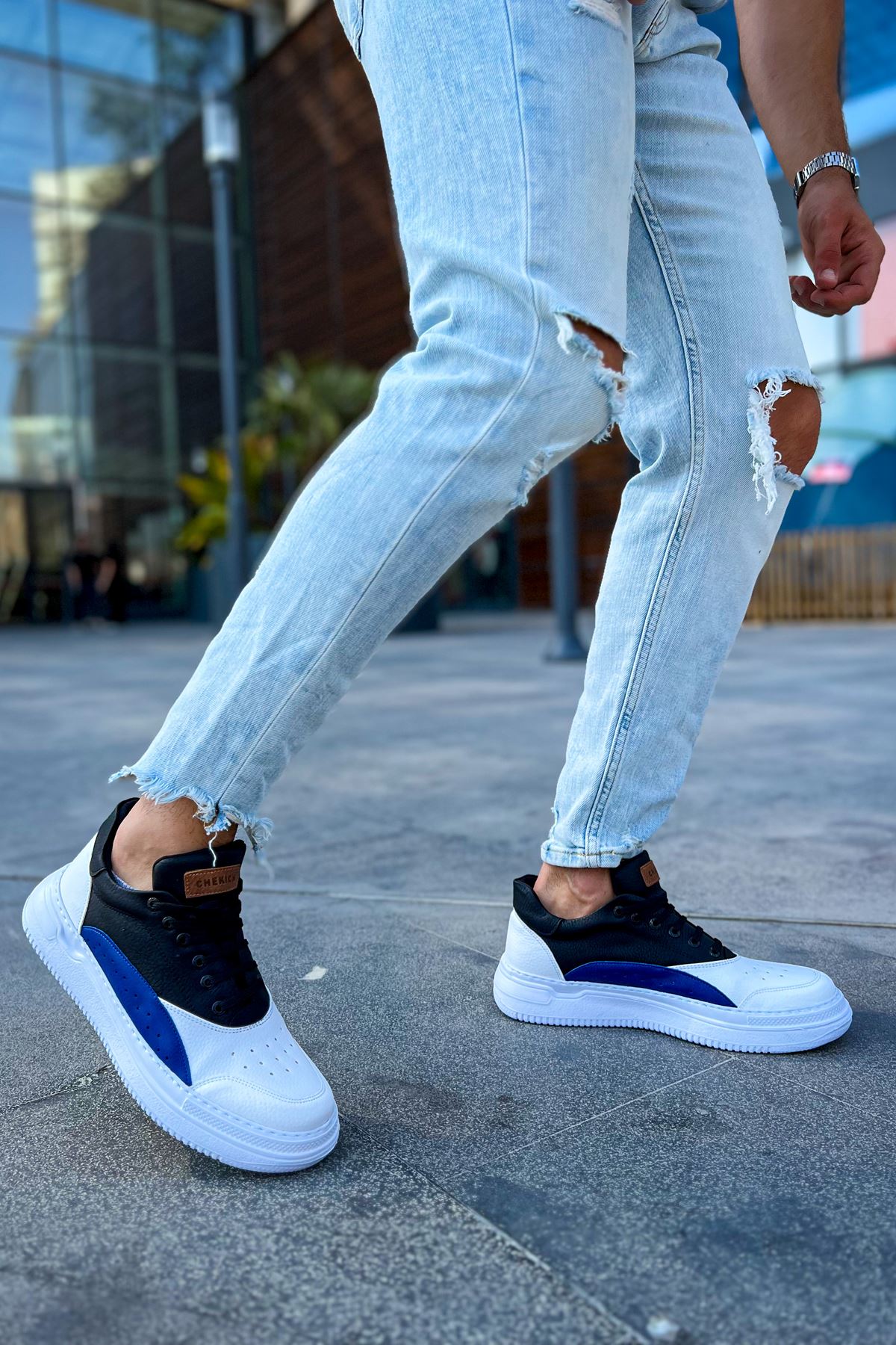 Chekich CH115 Günlük Erkek Ayakkabı BEYAZ