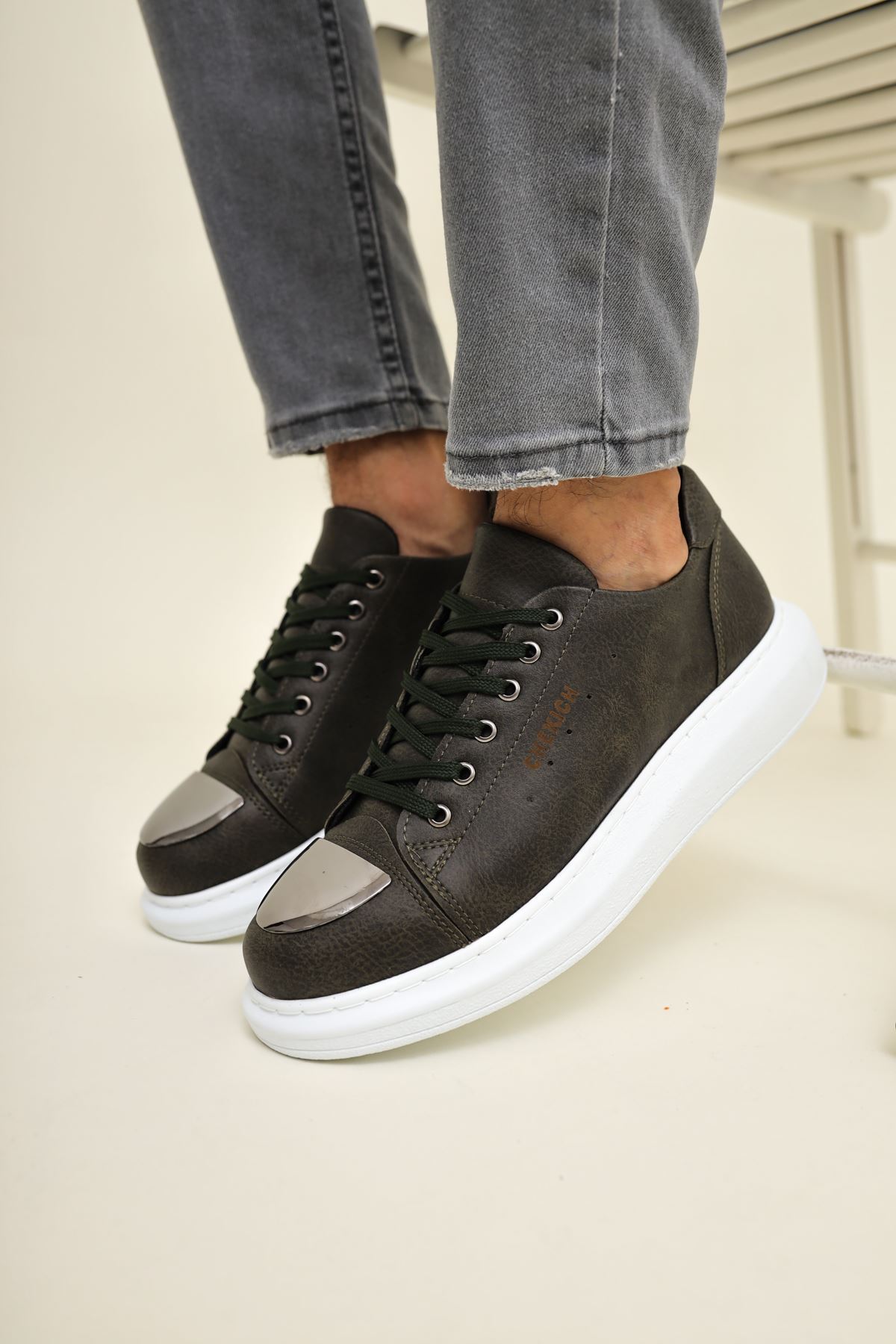 Chekich CH175 Günlük Erkek Ayakkabı HAKI