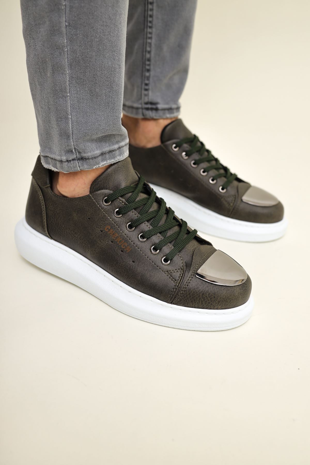 Chekich CH175 Günlük Erkek Ayakkabı HAKI