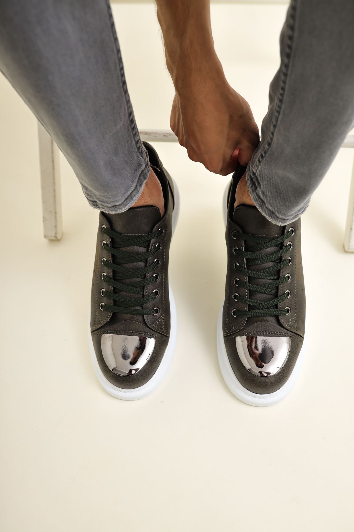 Chekich CH175 Günlük Erkek Ayakkabı HAKI