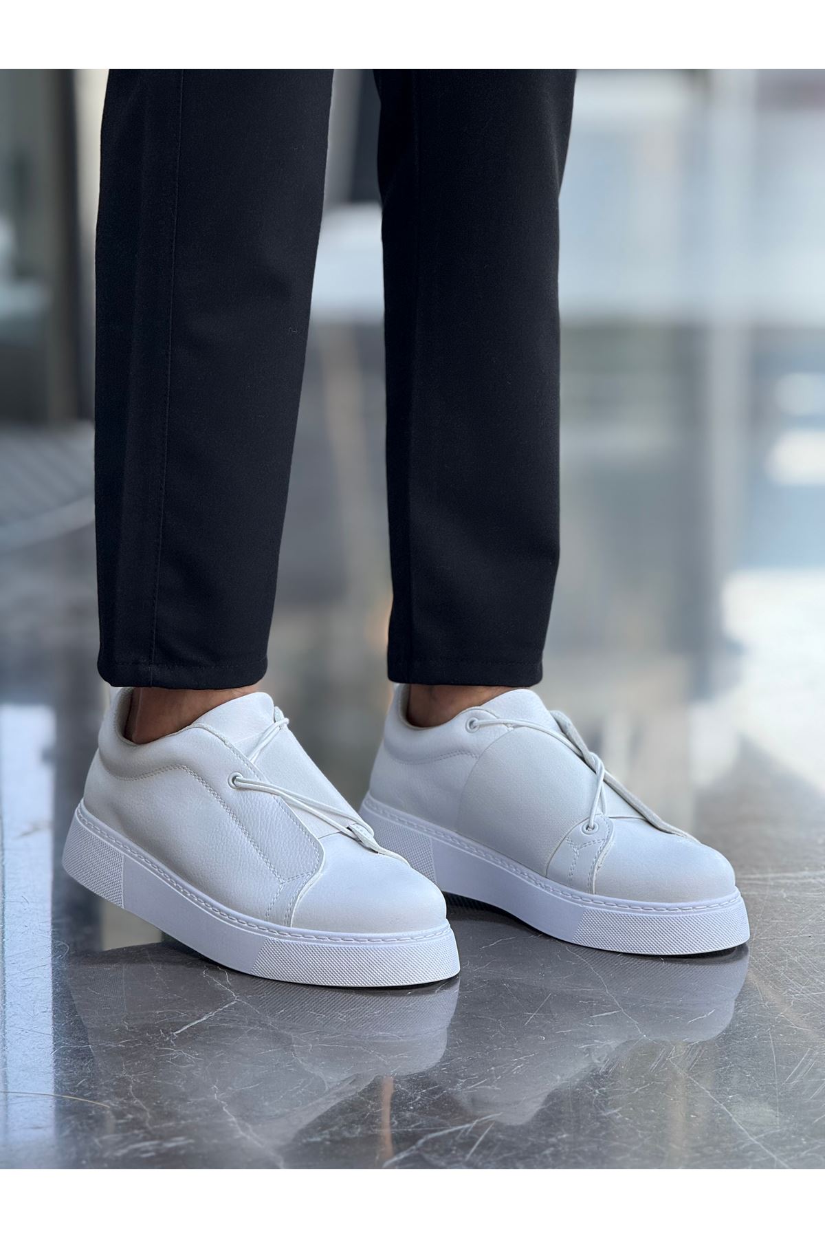 Chekich CH260 Günlük Erkek Ayakkabı BEYAZ
