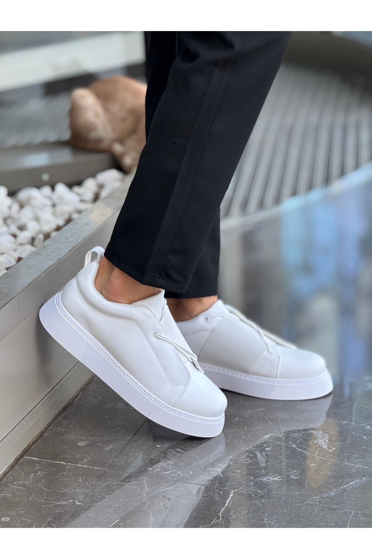 Chekich CH260 Günlük Erkek Ayakkabı BEYAZ