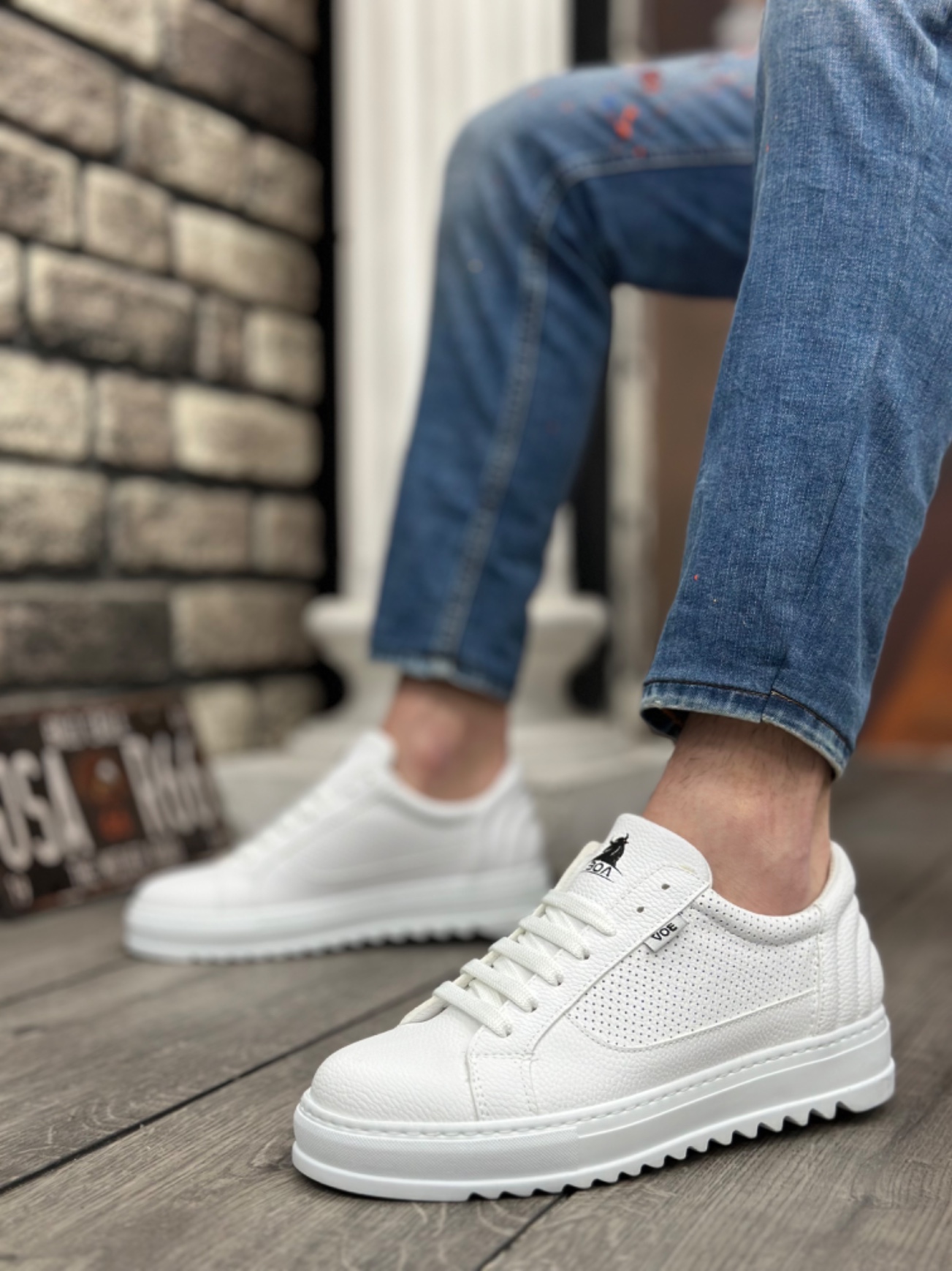 Boa BA0323 Erkek Günlük Ayakkabı Beyaz