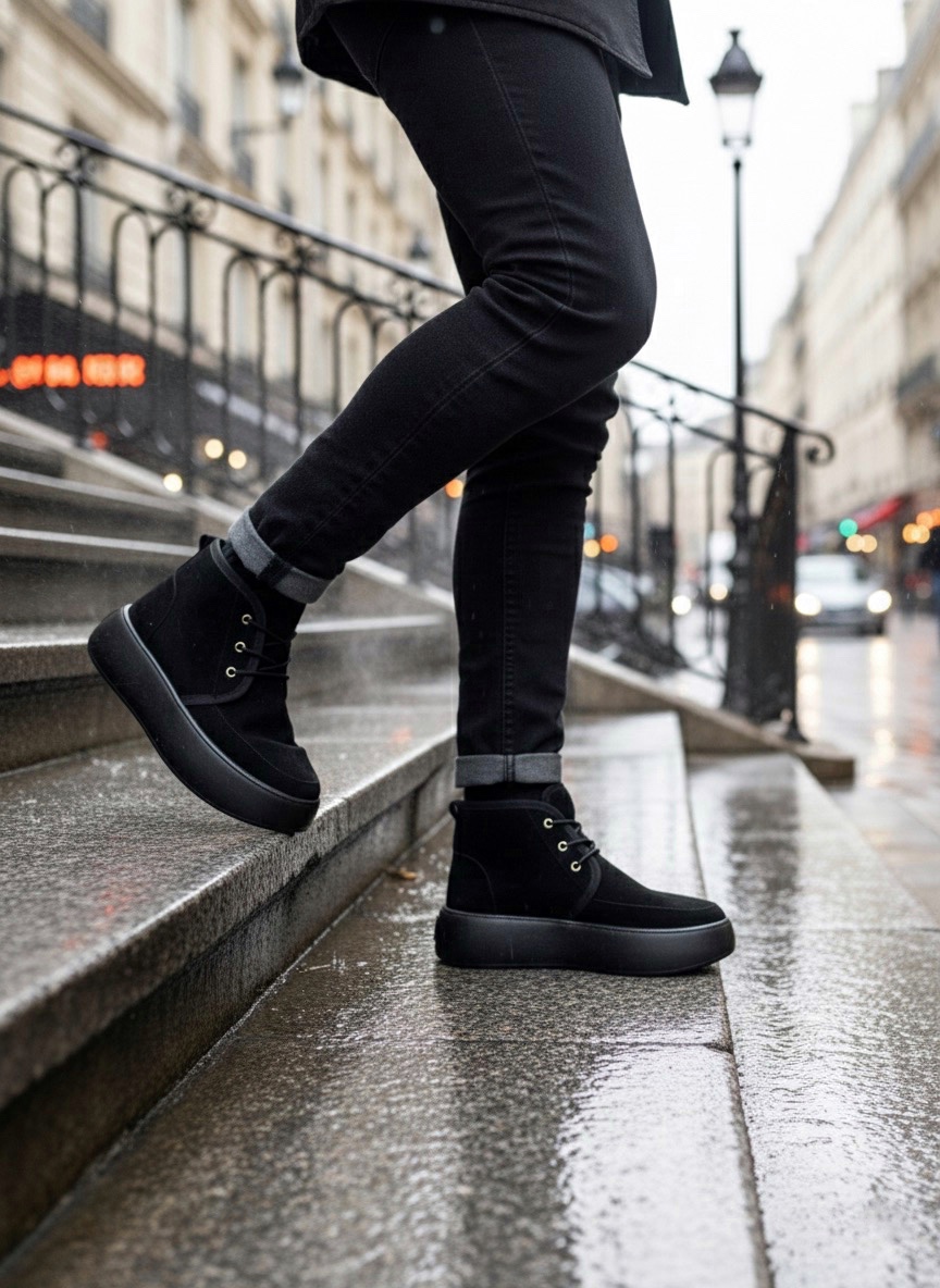 Boa BA0550 Erkek Bot SİYAH